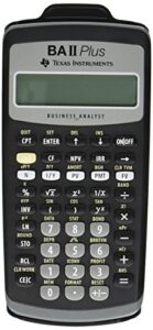 texas instruments baiiplus financial calculator calculator,bus anly,10dig ud1013 (pack of 2)