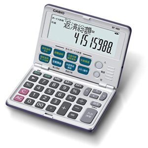 casio financial calculator 12-digit extra large display bf-480-n (japan import)