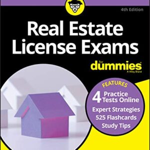 Calculated Industries 3405 Real Estate Master IIIx Residential Real Estate Finance Calculator & Real Estate License Exams for Dummies with Online Practice Tests