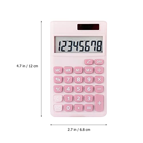 NUOBESTY Adorable Students Calculator Portable Financial Calculator Office Supplies