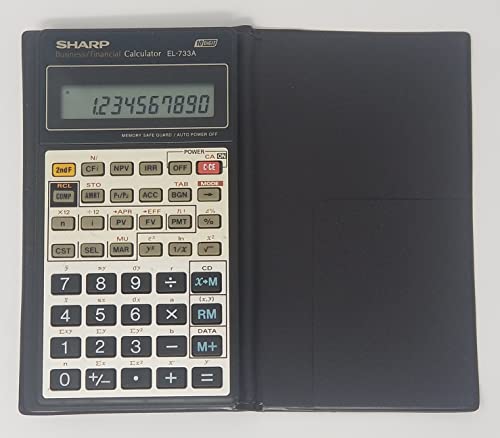 Sharp EL733A Scientific Financial and Graphing Calculator