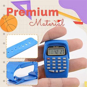 Calculator Digital Mens Watch with Resin Strap, YeLukk Financial Calculator for Students Children Office,Large Display Clearly Calculators,Easy to Used,Fashion Multi-Function Watches