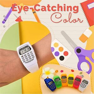 Calculator Digital Mens Watch with Resin Strap, YeLukk Financial Calculator for Students Children Office,Large Display Clearly Calculators,Easy to Used,Fashion Multi-Function Watches