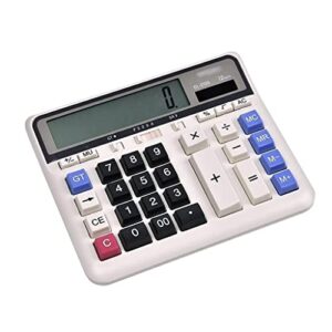 desktop calculator standard function desktop calculators basic financial calculator solar powered accounting calculator 12 digit lcd display calculators