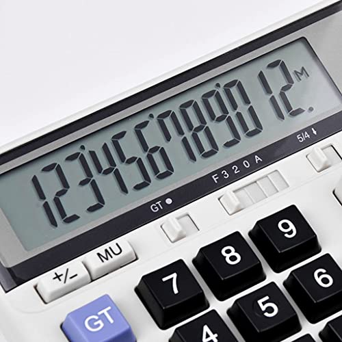 Desktop Calculator Standard Function Desktop Calculators Basic Financial Calculator Solar Powered Accounting Calculator 12 Digit LCD Display Calculators