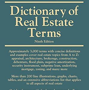 Calculated Industries 3405 Real Estate Master IIIx Residential Real Estate Finance Calculator & Dictionary of Real Estate Terms (Barron's Business Dictionaries)