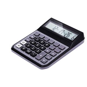 mjwdp 12 digit desktop financial calculator, loan mortgage payments and interest calculator for real estate, cars, boats, and homes