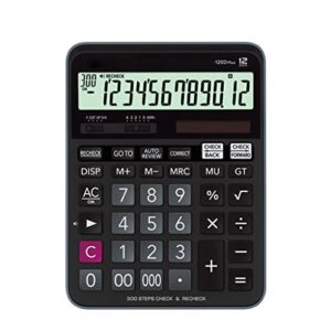 cujux desktop calculator upgraded office calculator financial accounting multifunctional solar energy (color : a, size : as the picture shows)
