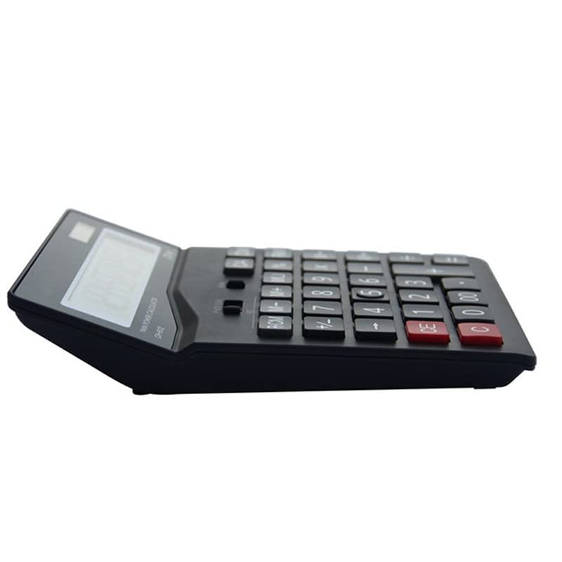 Desktop Calculator Calculator 12-Digit Display Large Display Office Financial Calculator (Color : A, Size : One Size)