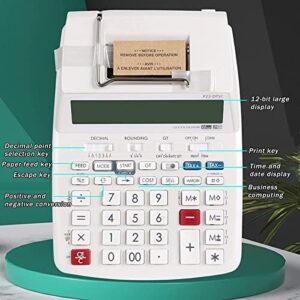 HIIGH Printing Calculator Paper Calculator Bank Accounting Financial Printing Computer Coder Business Computing Computer