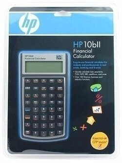 HP 10bll Financial Calculator