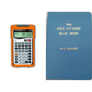 calculated industries 4065 construction master pro advanced construction math feet-inch-fraction calculator for contractors, estimators & the pipe fitters blue book