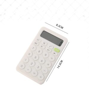 XWWDP 8 Digit Desk Mini Calculator Big Button Financial Business Accounting Tool Suitable for School Students (Color : B, Size