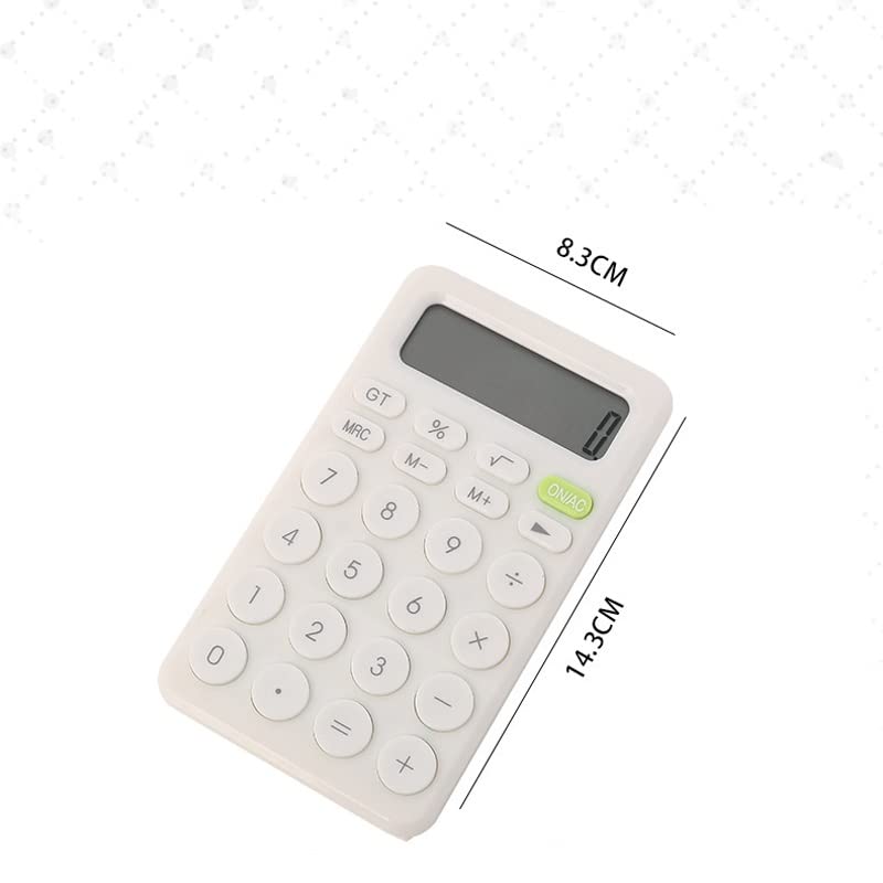 XWWDP 8 Digit Desk Mini Calculator Big Button Financial Business Accounting Tool Suitable for School Students (Color : D, Size