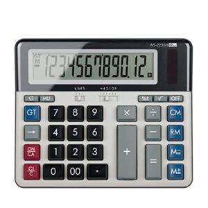 cujux desktop calculator computer keyboard calculator bank financial meeting office test computer (color : a, size : as the picture shows)