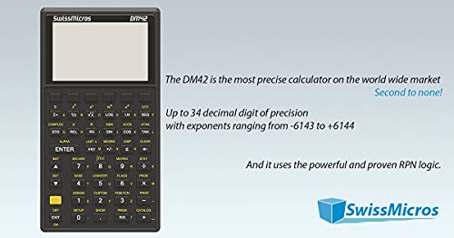 DM42 - The Most Precise Calculator.