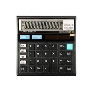 heart speaker large screen desktop 12 digit electronic calculator financial accounting tool for home office supply black