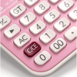 MJWDP 10 Digit Desk Calculator Financial Business Accounting Tool Mini Cute Portable Small Office Supplies