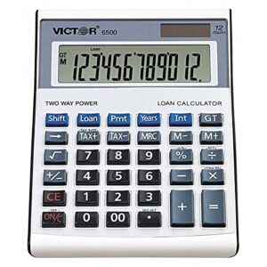 victor financial calculator, 12digit, (pack of 5)