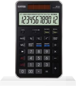 desktop calculator function desktop calculators12 digit lcd display solar powered basic financial accounting calculator calculators (color : onecolor, size : solar type)