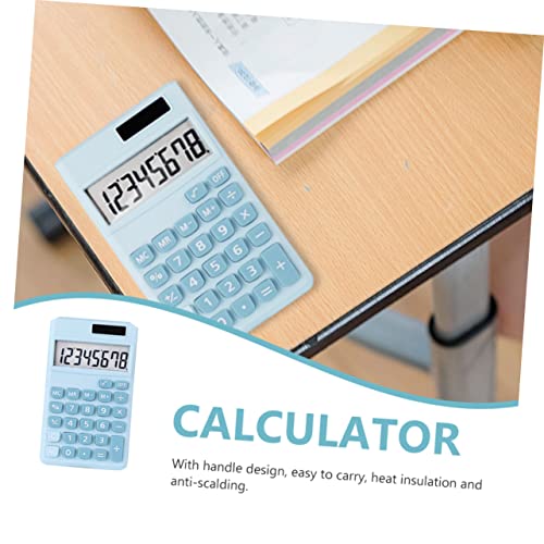 NUOBESTY Pocket LCD Adorable Stationery Financial Business Hand Accounting for College Held Calculators Desktop Office Basic Working Students Digital Student Calculator High