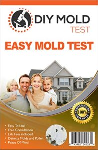 min mold test kit, mold testing kit (3 tests). lab analysis and expert consultation included