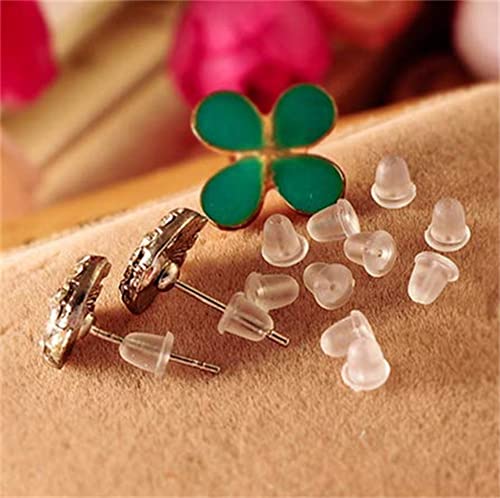 Earring Backs,Back Earrings Earring Backings Earring Backs Rubber Earring Backs Replacements Back Earrings for Women (100)