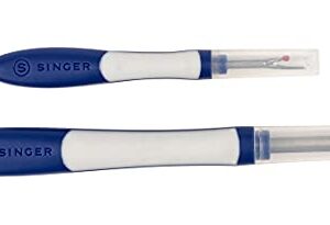 SINGER Comfort Grip Seam Ripper, Blue/White 2 Piece