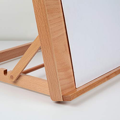 Falling in Art 5-Position Wood Drafting Table Easel Drawing and Sketching Board, 16 1/2 Inches by 12 1/8 Inches