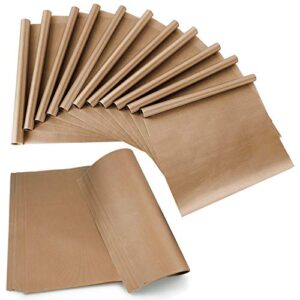 Teflon Sheet for Heat Press Transfer Sheet 18 Pack Non Stick 12"x16" Heat Transfer Paper Heat Resistant Craft Mat