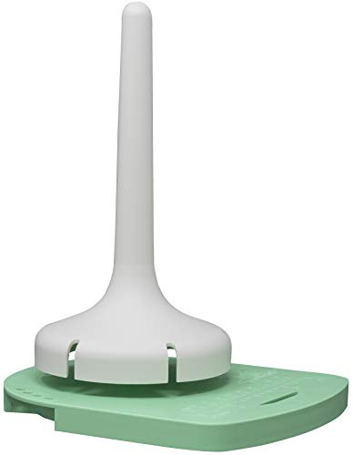 Yarn Dispenser by Yarn Valet – Non-Slip Base with Built-in Holder for Markers, Pattern and 4” Gauge Ruler