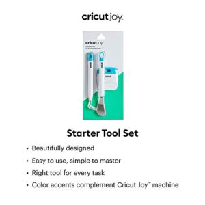 Cricut Joy Starter Tool Kit - To be used with Cricut Cutting Machines, 3-Piece Tool Set to Create Custom Cards, Vinyl Decals, Personalized Labels & Stylish Décor