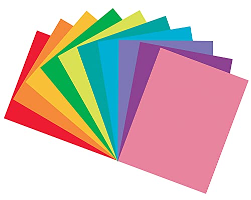 Tru-Ray Construction Paper, 10 Vibrant Colors, 9" x 12", 150 Sheets