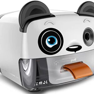 ZMOL Electric Pencil Sharpener，Heavy Duty Pencil Sharpeners for Classroom，Cute Pencil Sharpener Plug in for Kids,Auto-Stop Pencil Sharpener for No.2 / Colored Pencils，Best Electric Pencil Sharpener