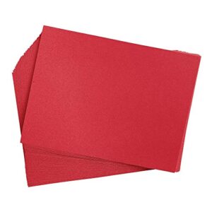 construction paper, holiday red, 9 inches x 12 inches, 50 sheets, heavyweight construction paper, crafts, art, kids art, painting, coloring, drawing paper, art project, all purpose (item # 9cphr)
