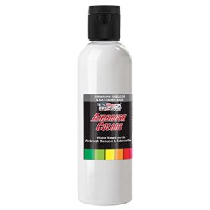 u.s. art supply 4-ounce pint airbrush thinner for reducing airbrush paint for all acrylic paints – extender base, reducer to thin colors improve flow – works for thinning acrylic pouring paint