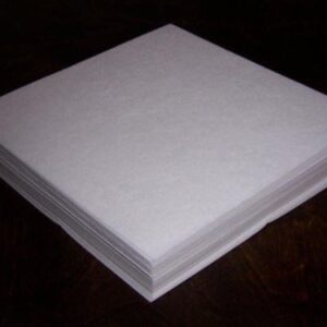 Tear Away Machine Embroidery Stabilizer Backing 100 Precut Sheets 8"x8" Medium Weight 1.8 Ounce Fits 4x4 Hoops