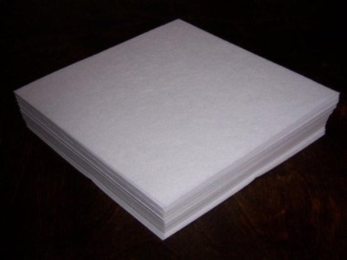 Tear Away Machine Embroidery Stabilizer Backing 100 Precut Sheets 8"x8" Medium Weight 1.8 Ounce Fits 4x4 Hoops