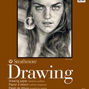 Strathmore (400-1 400 Series Drawing Pad, Medium Surface, 4"x6", 24 Sheets