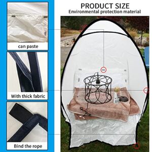 PLANTIONAL Portable Paint Tent for Spray Painting: Small Spray Shelter Paint Booth for DIY Projects, Hobby Paint Booth Tool Painting Station, Small to Medium Furniture