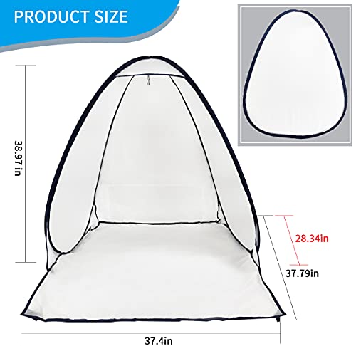 PLANTIONAL Portable Paint Tent for Spray Painting: Small Spray Shelter Paint Booth for DIY Projects, Hobby Paint Booth Tool Painting Station, Small to Medium Furniture