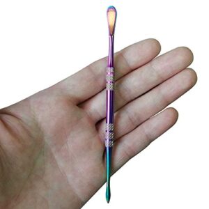 Lmbros Wax Carving Tool Rainbow Stainless Steel Tools for Major Key to Success (3pcs)