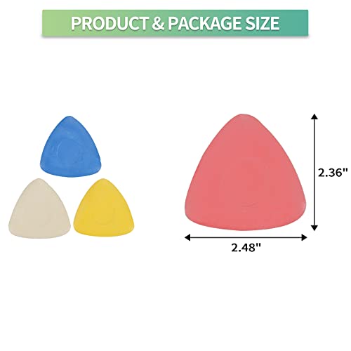 Aufisi Professional Tailors Chalk 8PCS, Triangle Sewing Chalk Fabric Markers - Sewing Notions & Accessories