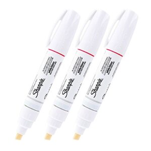 3 pack: sharpie, sanford – oil paint marker bold white (35568)
