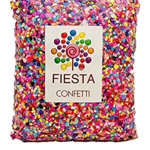 Fiesta Confetti.Value Mexican Colorful Paper Confetti. Jumbo Bag .95lb/425gr.