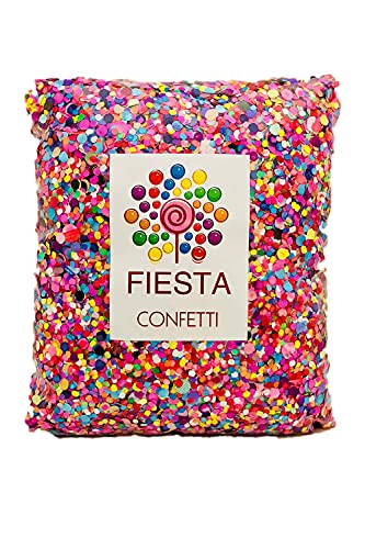 Fiesta Confetti.Value Mexican Colorful Paper Confetti. Jumbo Bag .95lb/425gr.