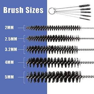 ABEST 3 Set Airbrush Spray Cleaning Repair Tool Kit Stainless steel Needle Brush Set