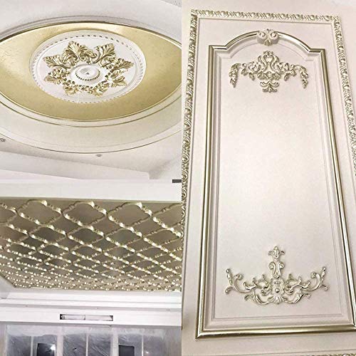 KINNO 12 Colors 600 Pieces Gold Leaf Sheets, Gold Leaf Paper for Arts Decoration, Handcrafts, Gilding, Furniture, Nails, Paintings, Slime, Wall, Line