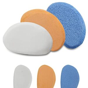 Mud Sponges for Clay, Clay Sponge Cleanup and Shaping Tool for Pottery and Clay Artists -Set of All 3 Styles for Ceramics Sponges