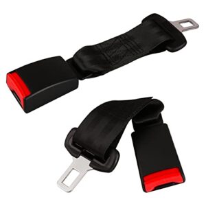 2 pcs most model accessories polyester extension comfortable and convenient for car seats universal，ships from the us (9.0 inch)